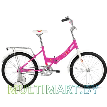 Детский велосипед Altair City Kids 20 compact (розовый/белый, 2020)